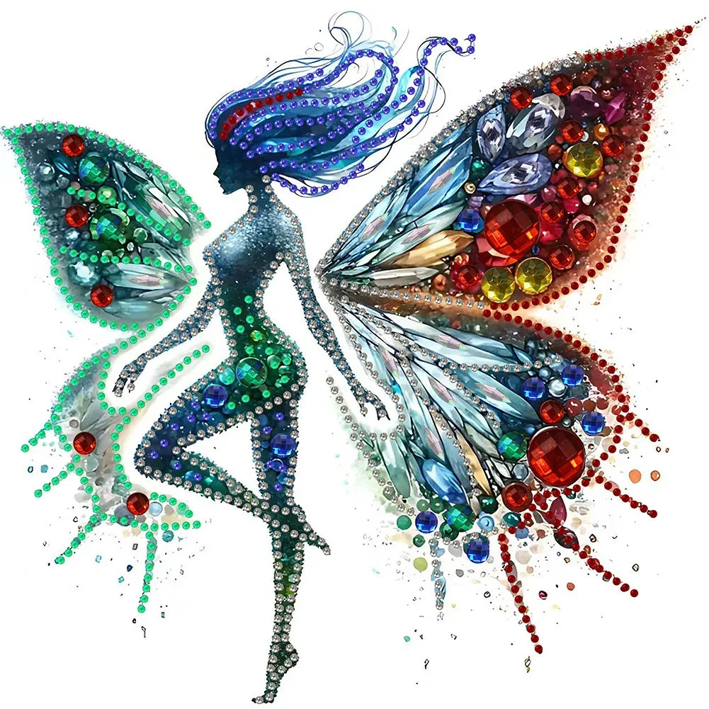 30x30cm 5D DIY Fairy Diamond Painting Kit for Home Decor