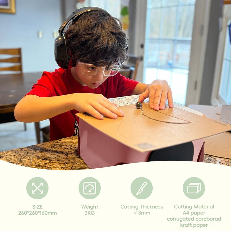 BeaverBot C1 Cardboard Cutter Kit Safe Kids Craft Tool