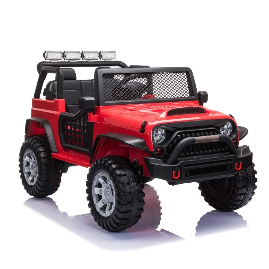 12V Red Ride On Car 2025 Model For Teens And Adults