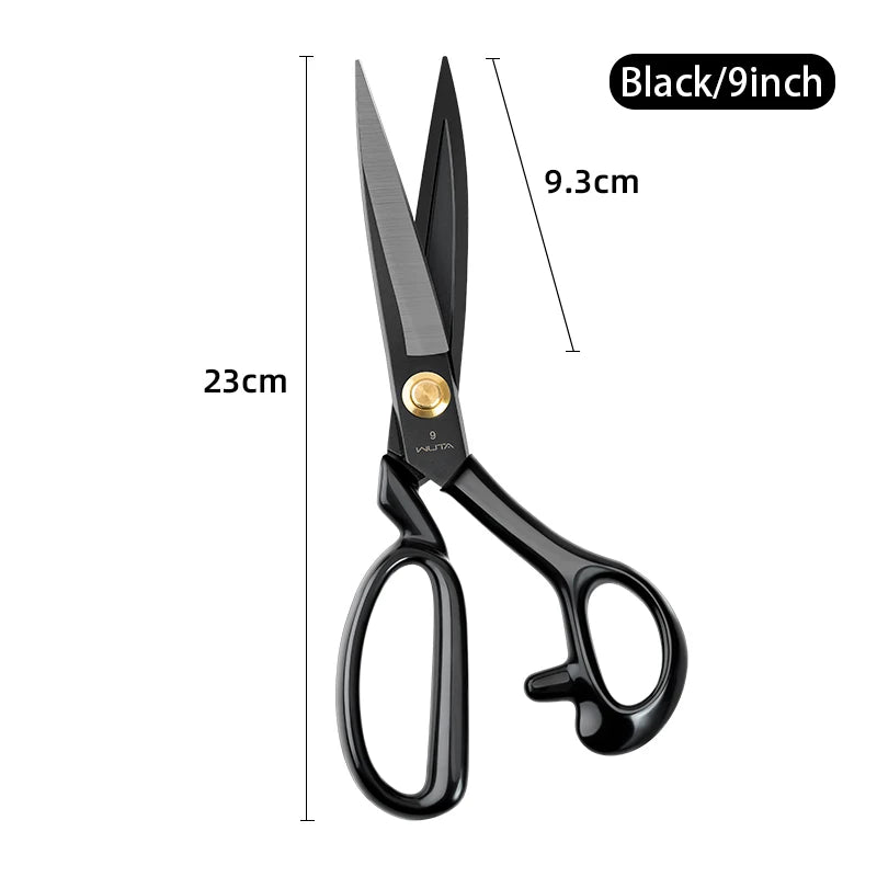Wuta Professional Leather Cutting Scissors Sharpness