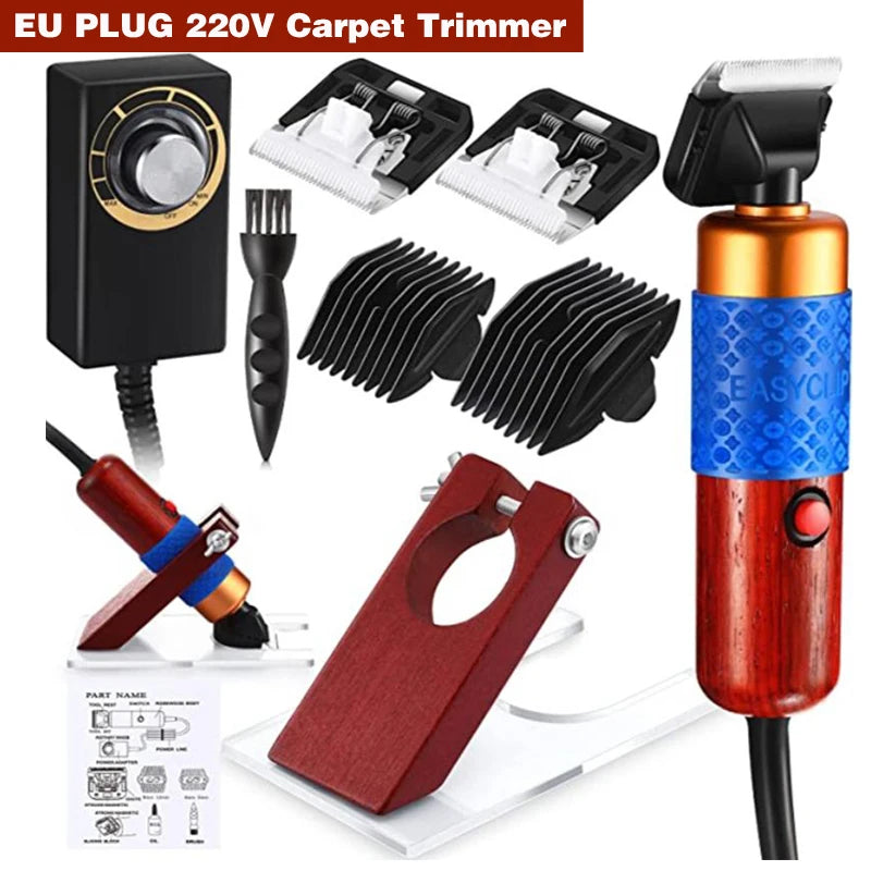 2 in 1 Tufting Gun Set with Carpet Trimmer for Rug Making