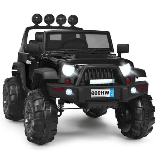 12V Ride On Truck With Remote Control Magnetic Double Doors