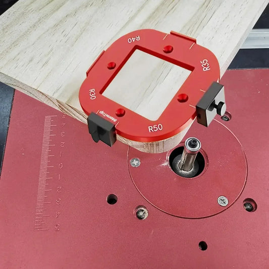 4 In 1 Wood Router Arc Template R10 R50 Radius Jig