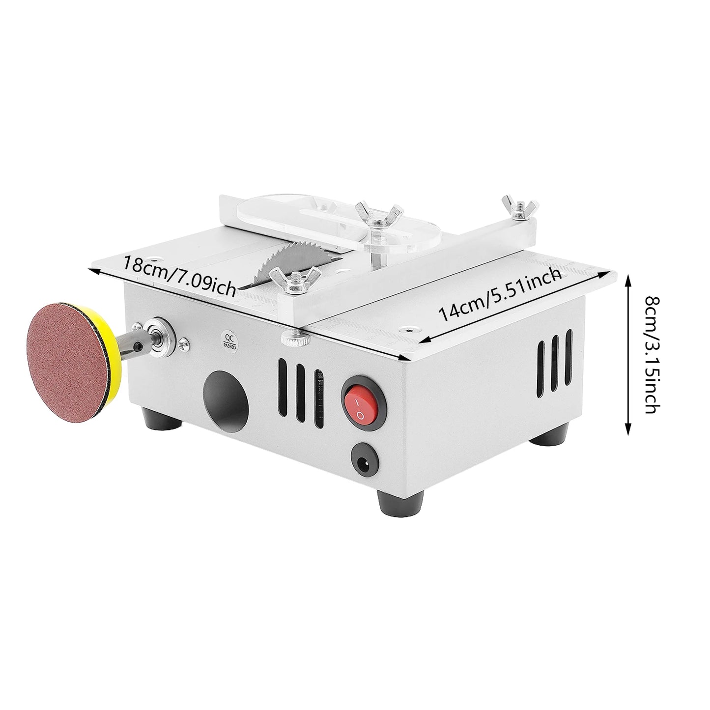 Multi Functional Desktop Table Saw 96W Mini Woodworking
