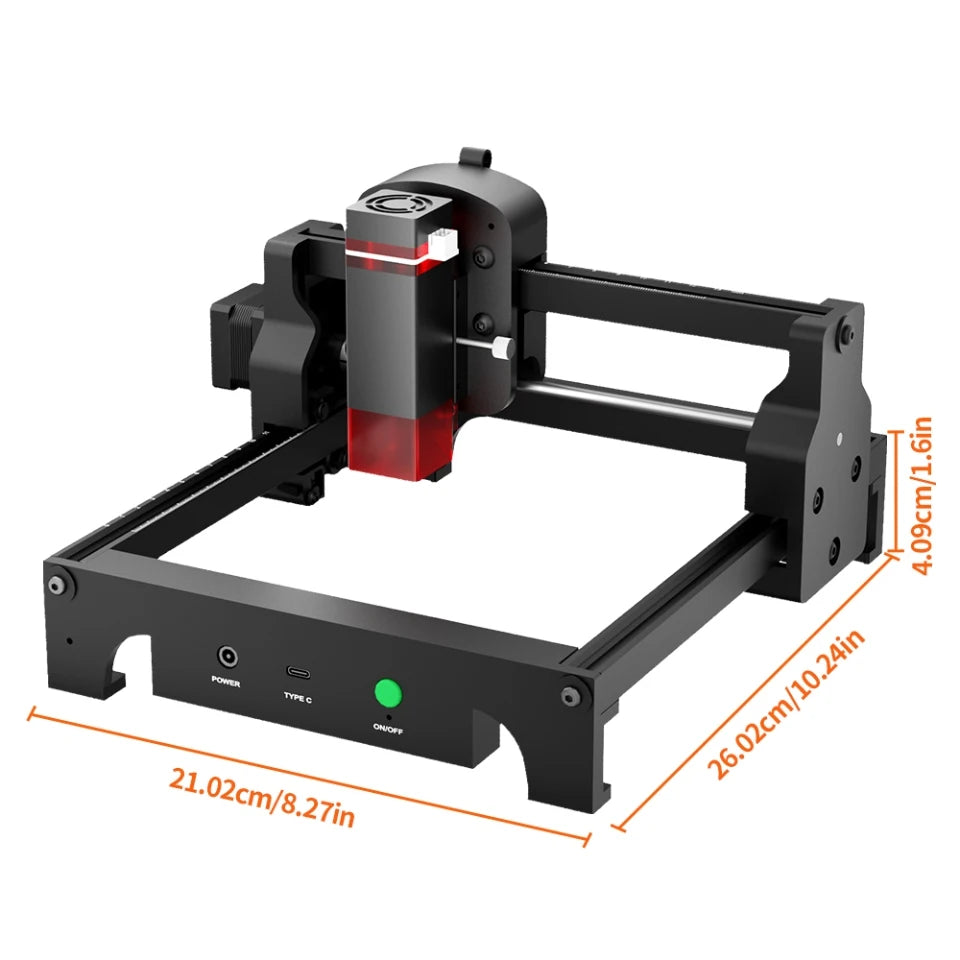 ACMER Mini Portable Laser Engraver Engrave Logo On Wood