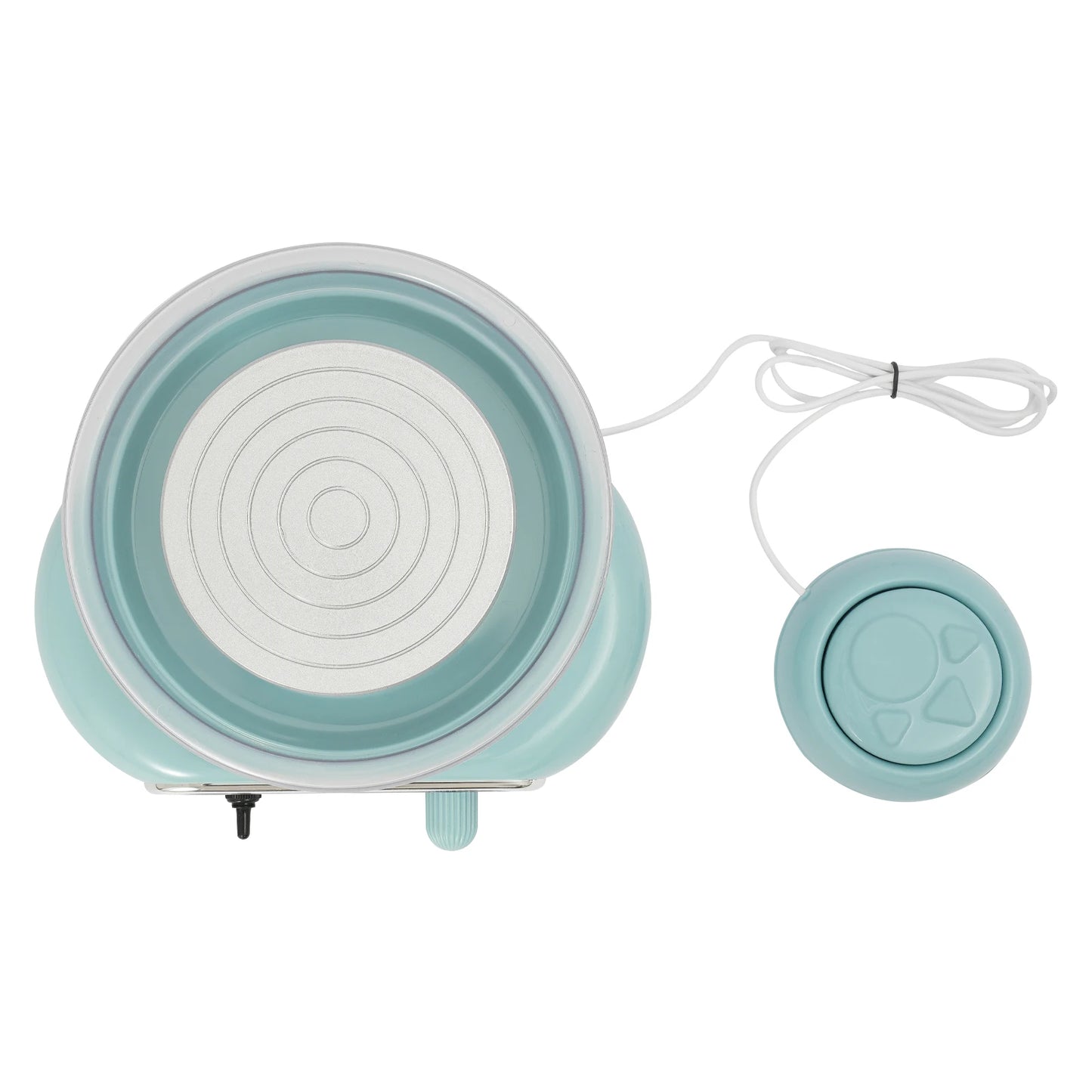 Mini Electric Pottery Wheel Kit with Adjustable Speed for DIY
