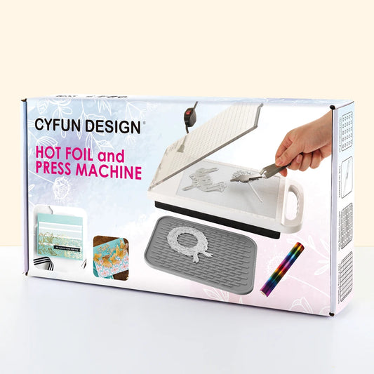 Hot Stamping Foil Machine for Card Making with Multiple Plugs