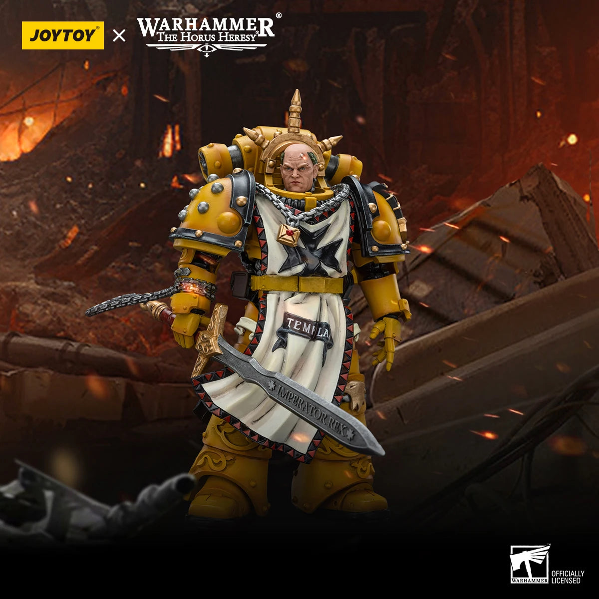 JoyToy Warhammer 40K Sigismund Imperial Fists Action Figure