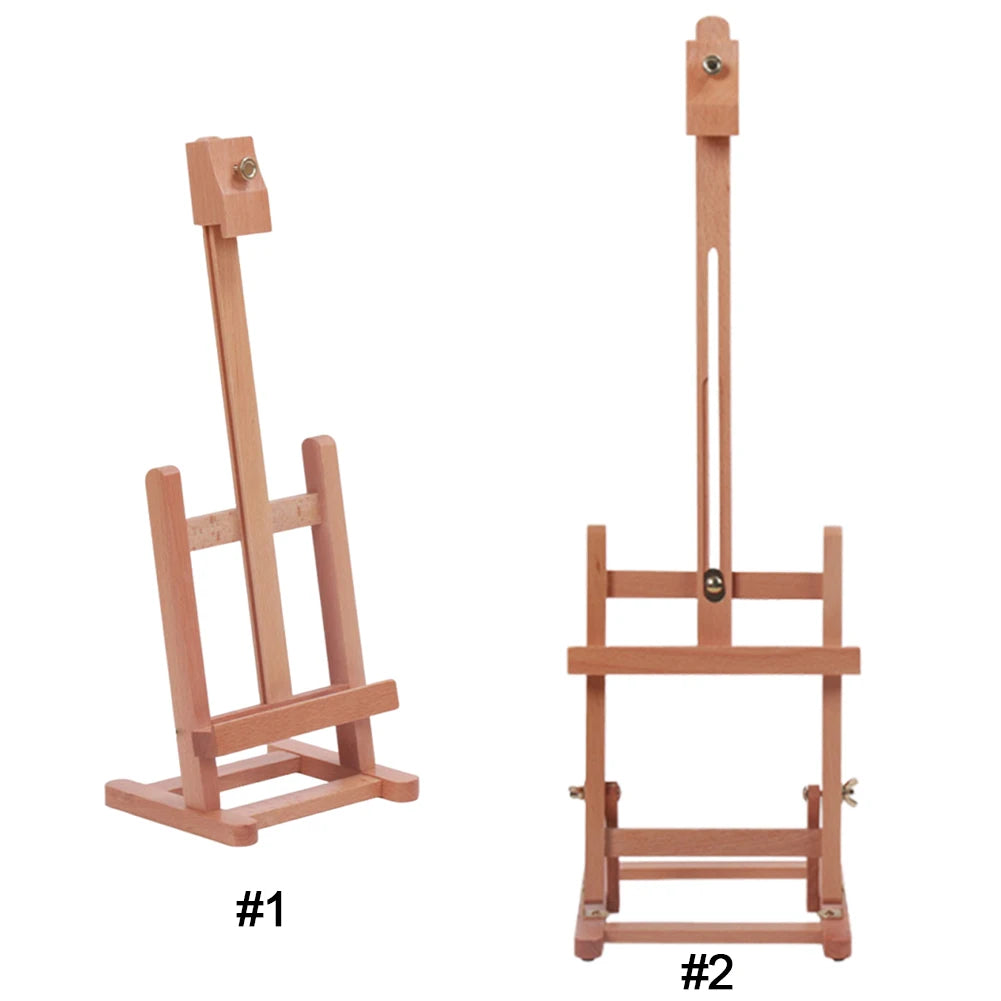 Portable Wooden Tabletop Easel for Artists and Beginners