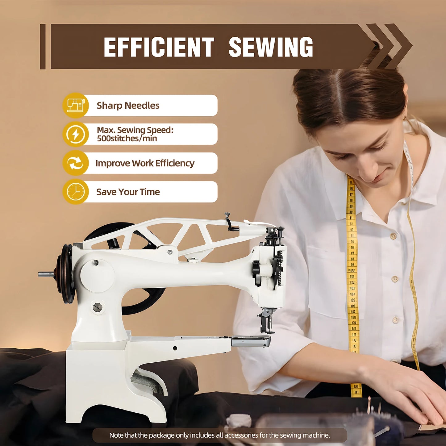 Manual Leather Shoe Sewing Machine Heavy Duty Cobbler Stitcher