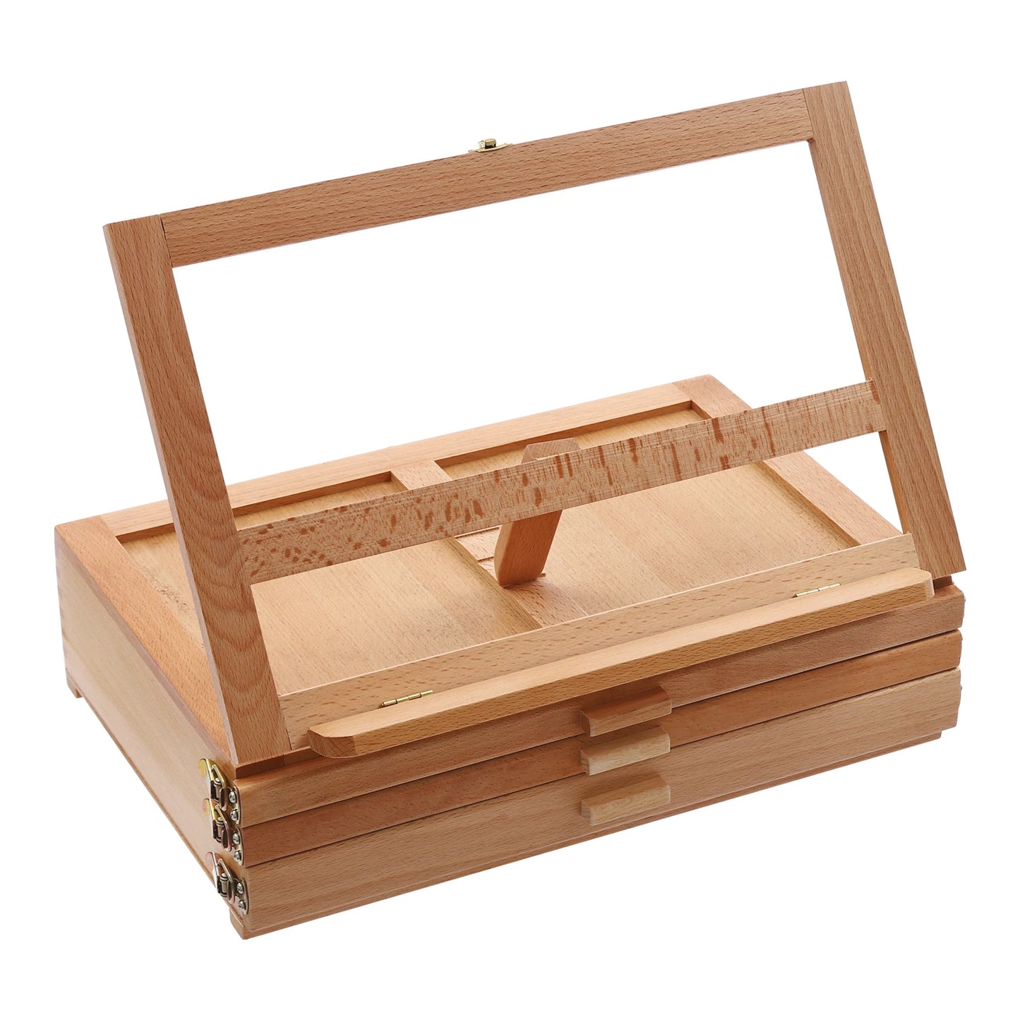 Wooden Painting Board Stand with 3 Drawers for Artists
