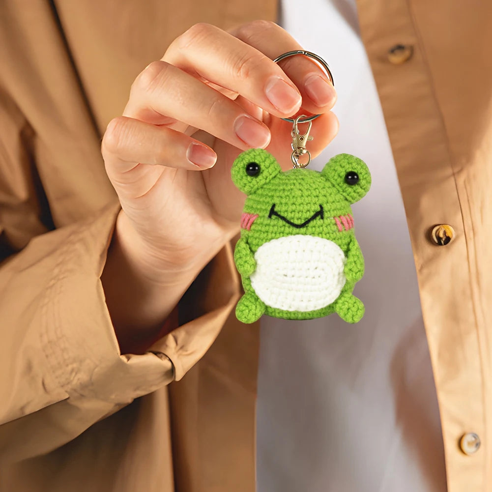 3Pcs Cute Animal Crochet Kits for Beginners and Kids