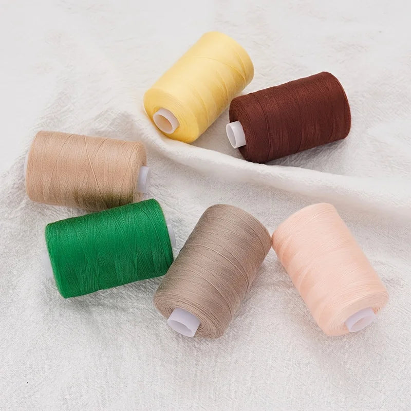 36 Color Polyester Sewing Thread Set 1000 Yards Each Spool
