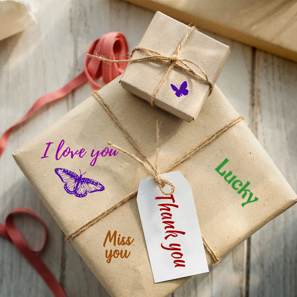 Custom Summer Theme Insect Clear Stamps for Scrapbooking