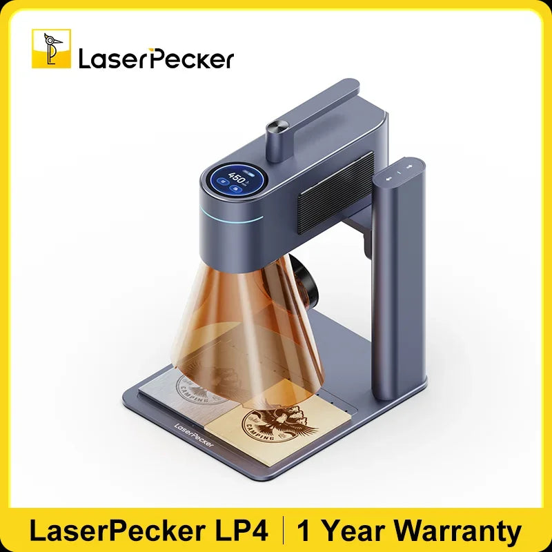 LaserPecker 4 Portable Laser Engraver CNC 8K 10W Bluetooth