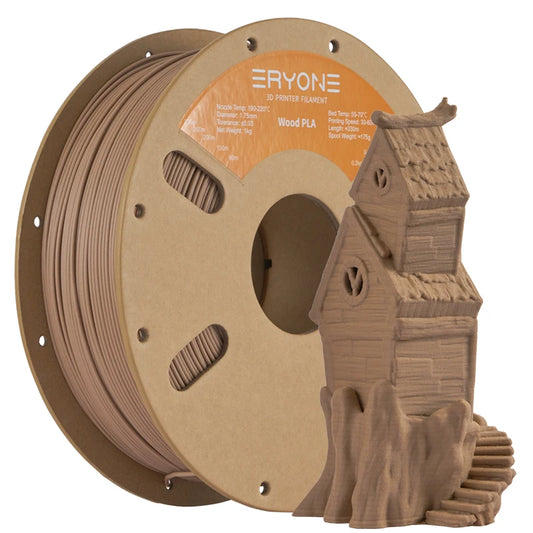 Eryone Wood PLA Filament 1KG 1.75mm High Quality 3D Printing