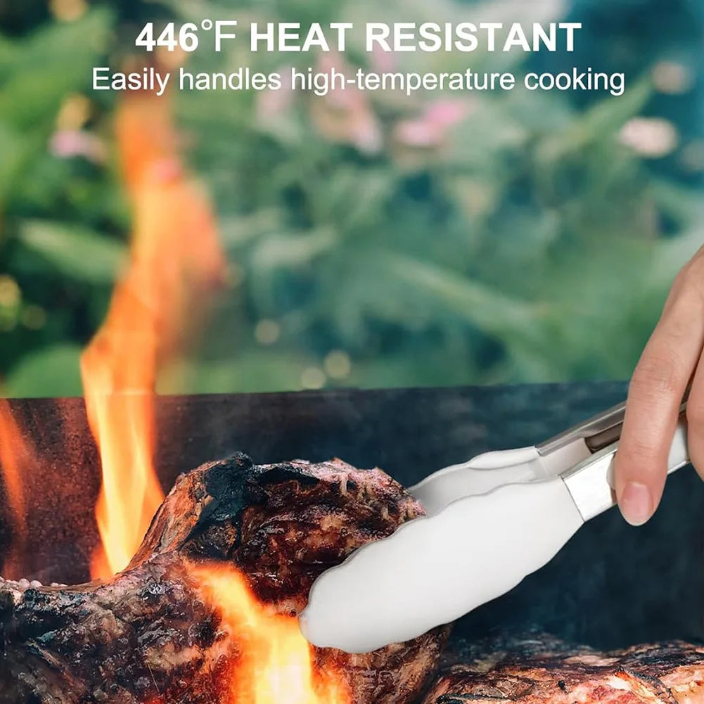 12 Piece Kitchen Utensil Set Wooden Handle Nonstick Spatulas