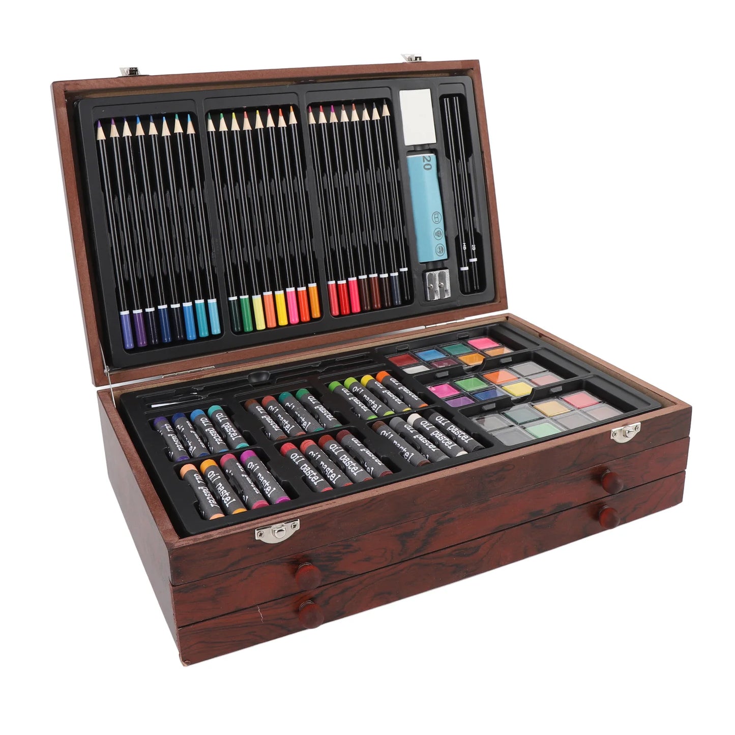 Wooden Art Set Multifunctional Painting and Drawing Kit