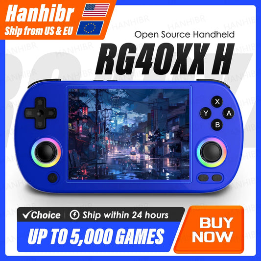 Anbernic RG40XXH Handheld Game Console 4 Inch Screen Linux