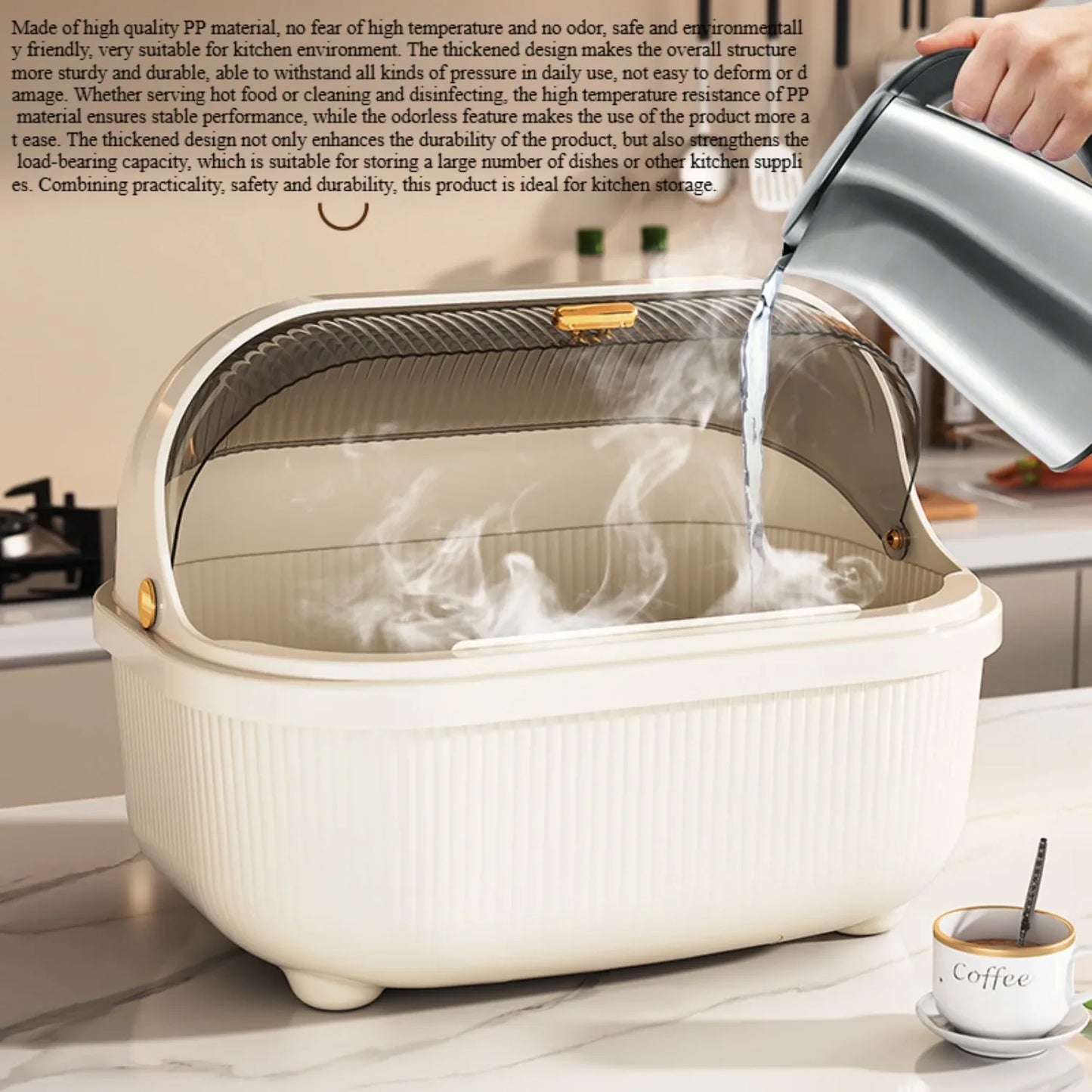 Chopsticks Organizer Dish Rack With Drainer And Shelf