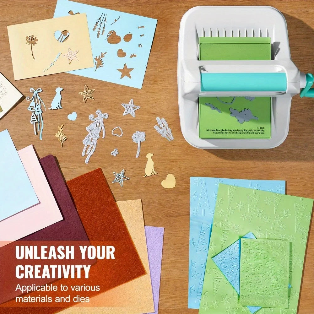 Compact Manual Die Cutting Machine for Artistic Projects