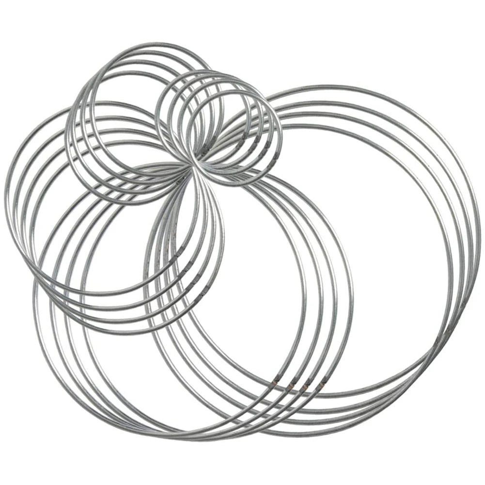 20 Metal Dream Catcher Rings Hoops for DIY Crafts in 5 Sizes