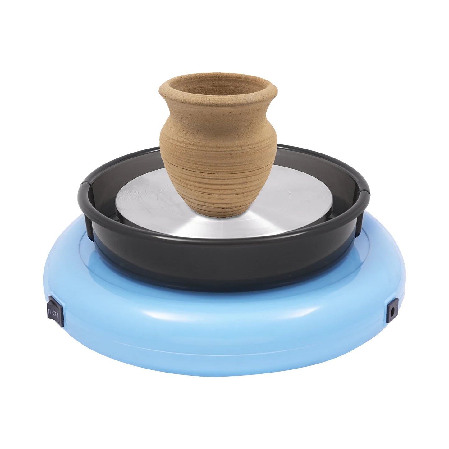 Adjustable Speed Pottery Wheel 0 to 180rpm Mini Kids Ceramic