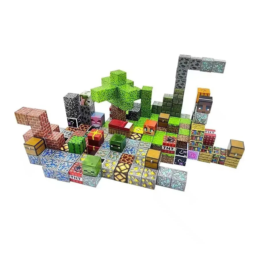 Magnetic Building Blocks Set for Creative DIY Fun and Learning