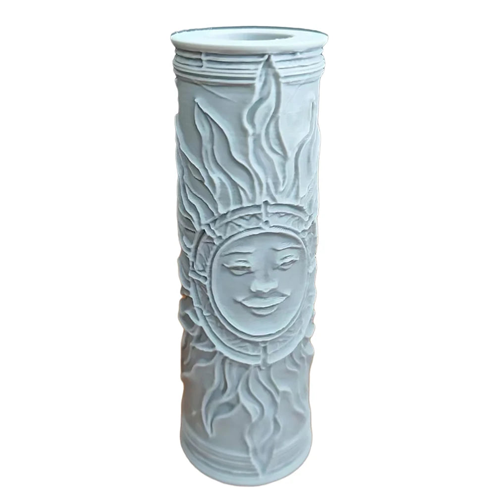 Owl Sun Clay Texture Roller For Resin Polymer Clay Embossing
