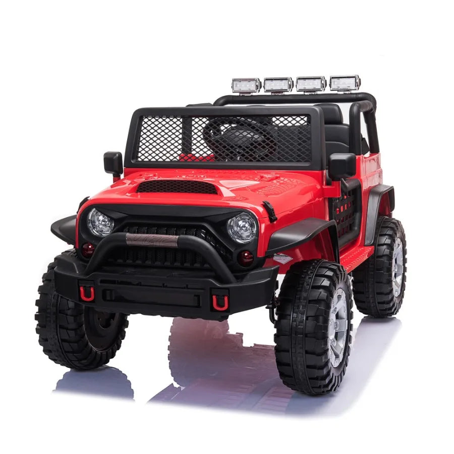 12V Red Ride On Car 2025 Model For Teens And Adults