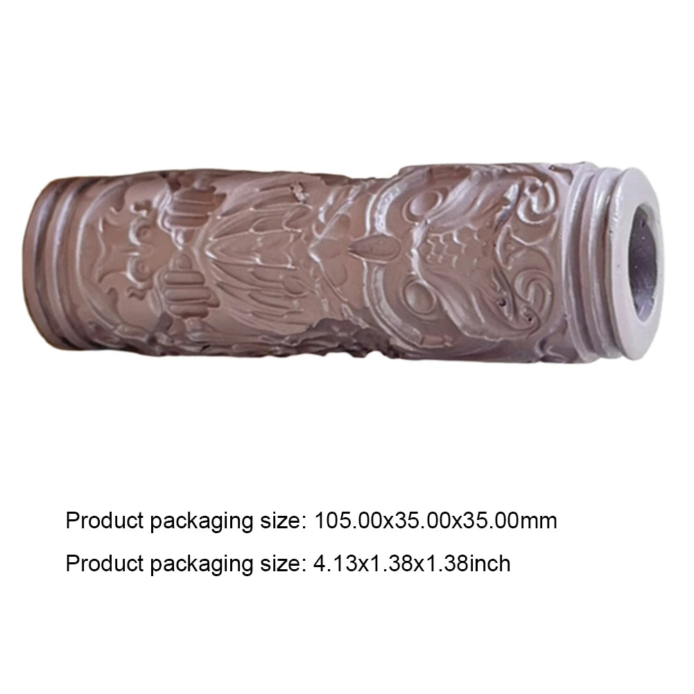 Owl Sun Clay Texture Roller For Resin Polymer Clay Embossing