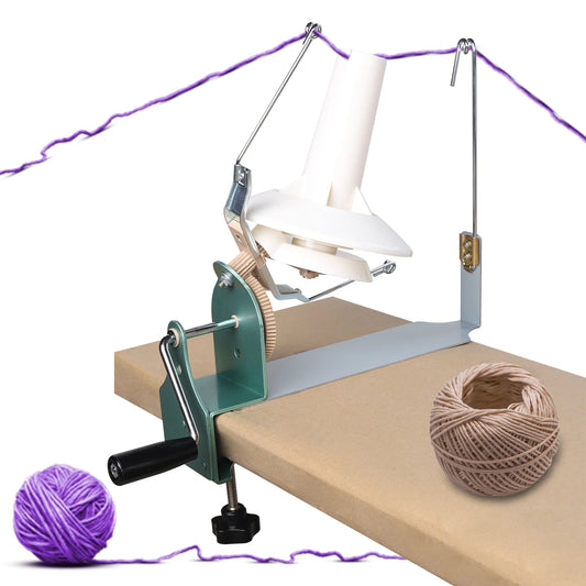 Premium Wool Ball Winder for Knitting and Crafting Convenience