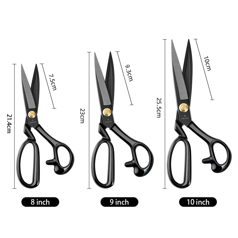 Wuta Professional Leather Cutting Scissors Sharpness