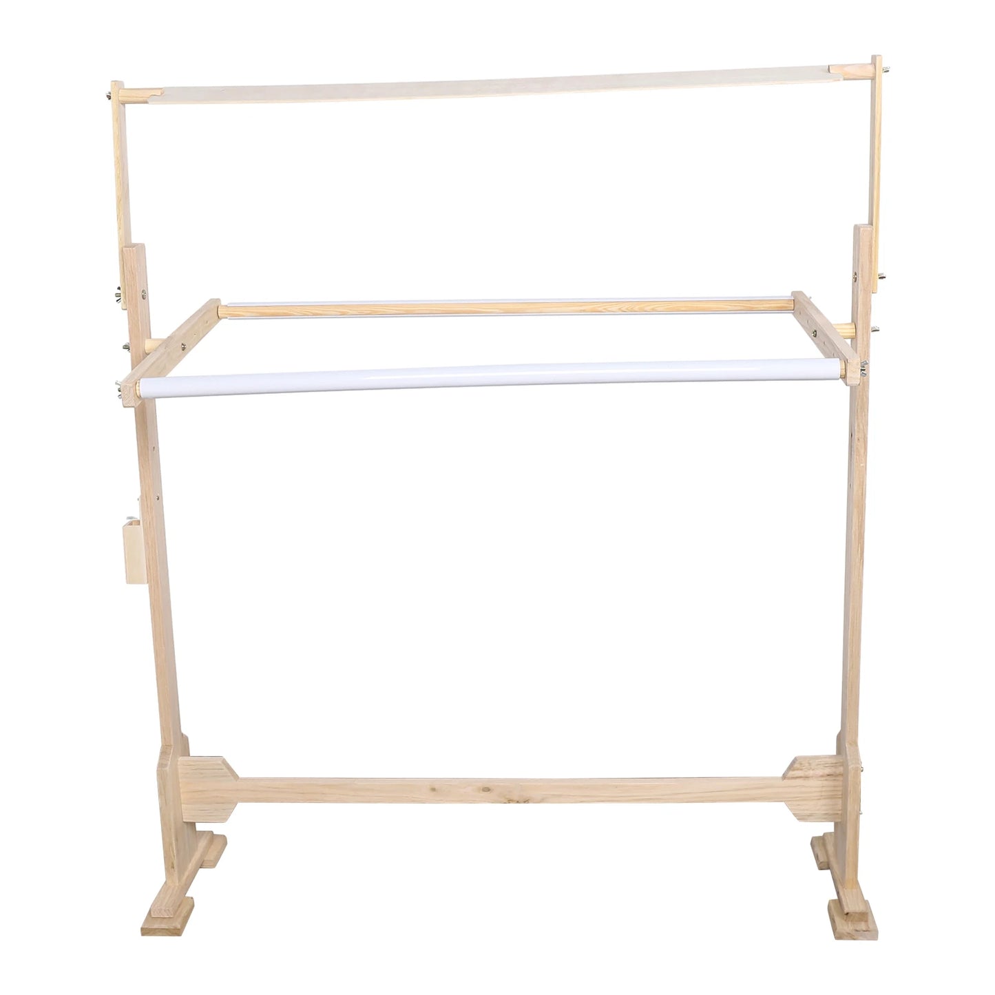 Large Adjustable Wood Cross Stitch Frame Floor Stand Rack