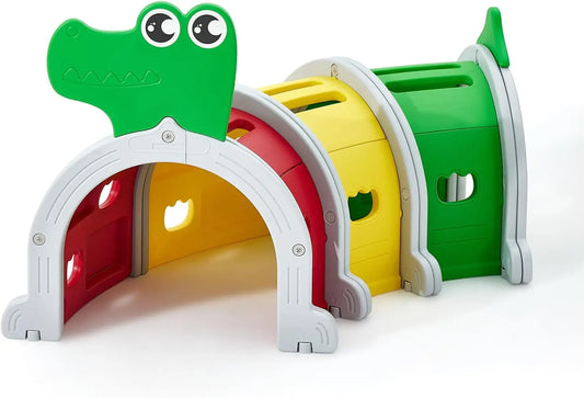 Climbing Tunnel for Kids Multicolor Play Tent Toy for Baby