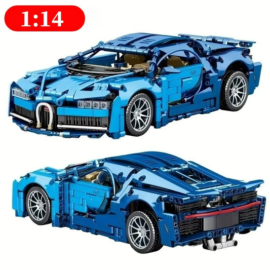 Bluce Sports Car MOC Building Blocks Kit for Boys 14 Plus
