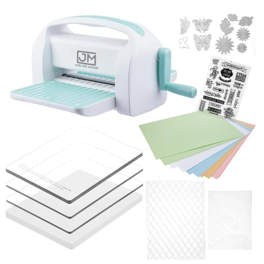 Manual Die Cutting Machine 9 Inch Opening Scrapbooking Starter Kit