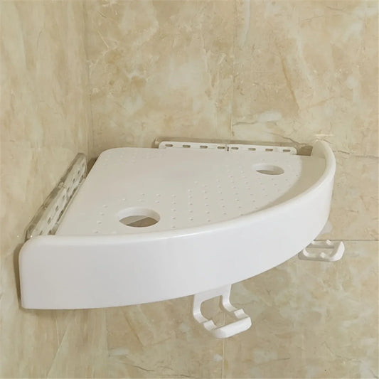 Bathroom Wall Corner Shelf Organizer for Kitchen Spaces