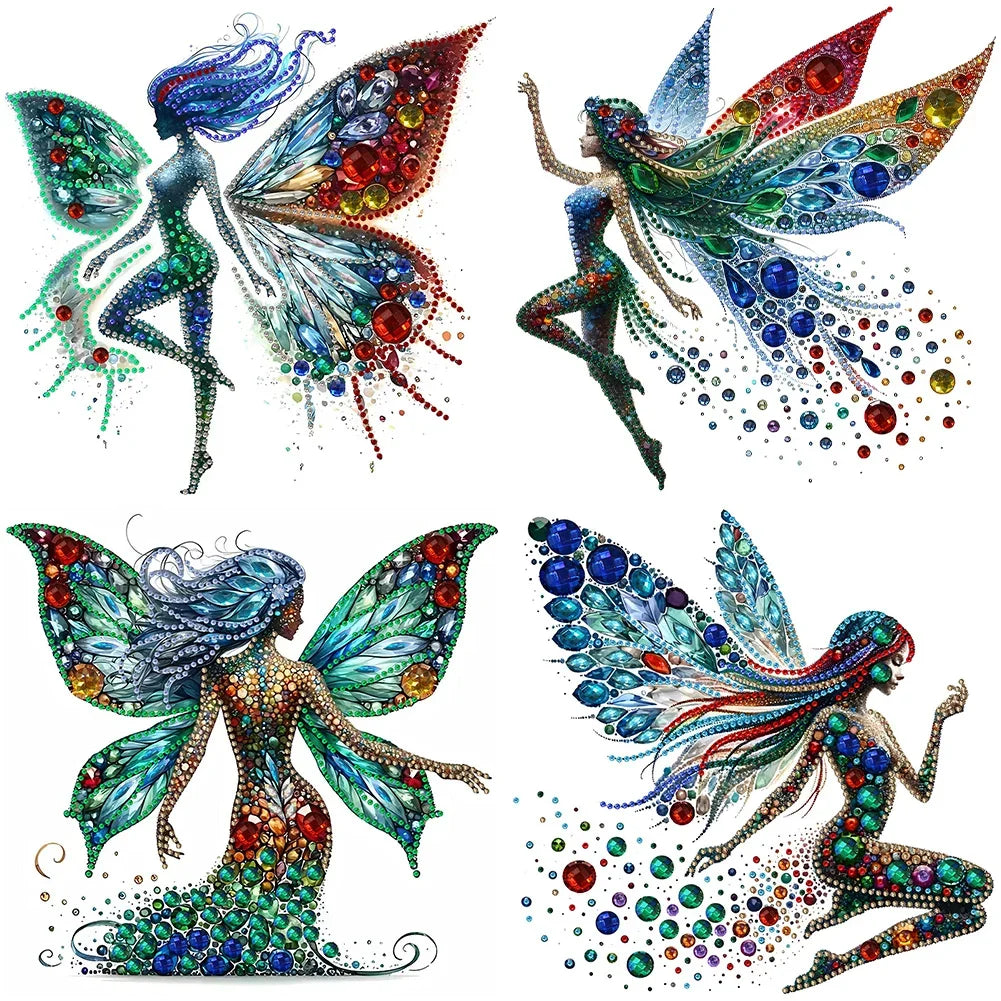 30x30cm 5D DIY Fairy Diamond Painting Kit for Home Decor