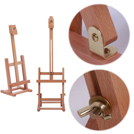 Portable Wooden Tabletop Easel for Artists and Beginners
