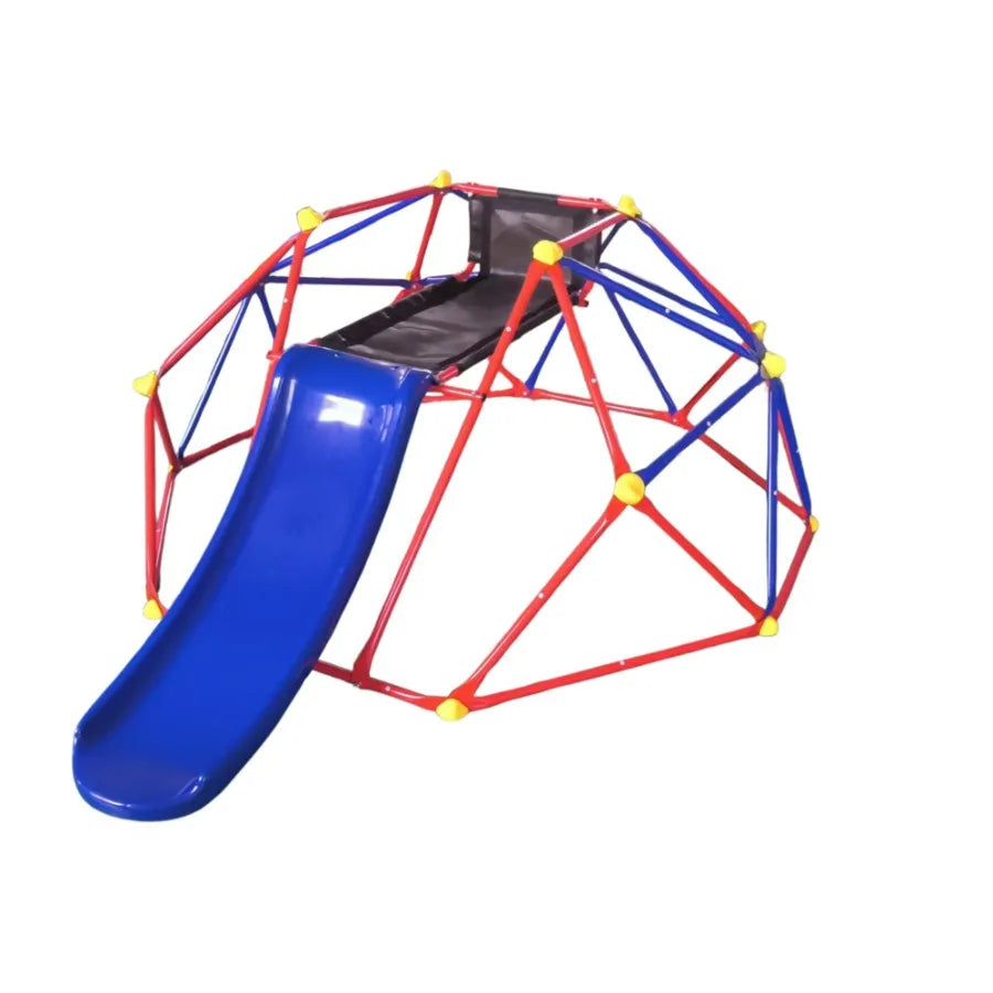 6ft Dome Climber With 1.2m Slide And Climbing Stones