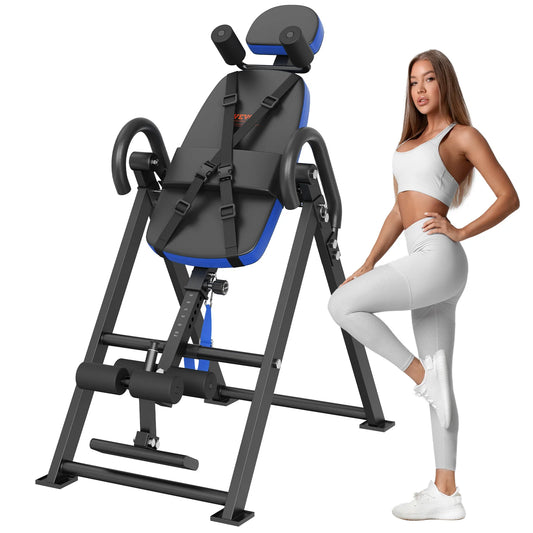 SucceBuy Inversion Table With Headrest For Back Decompression