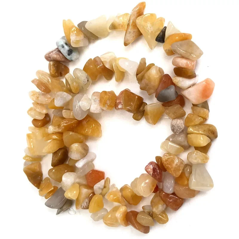Natural Irregular Gravel Crystal Quartz Beads for Jewelry Making
