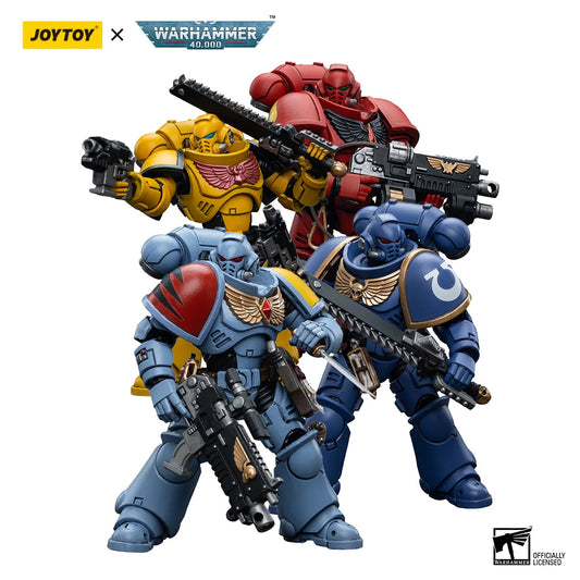 JOYTOY Warhammer 40K Action Figures Blood Angels Space Wolves