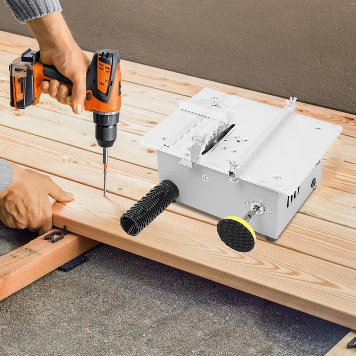 Multi Functional Desktop Table Saw 96W Mini Woodworking