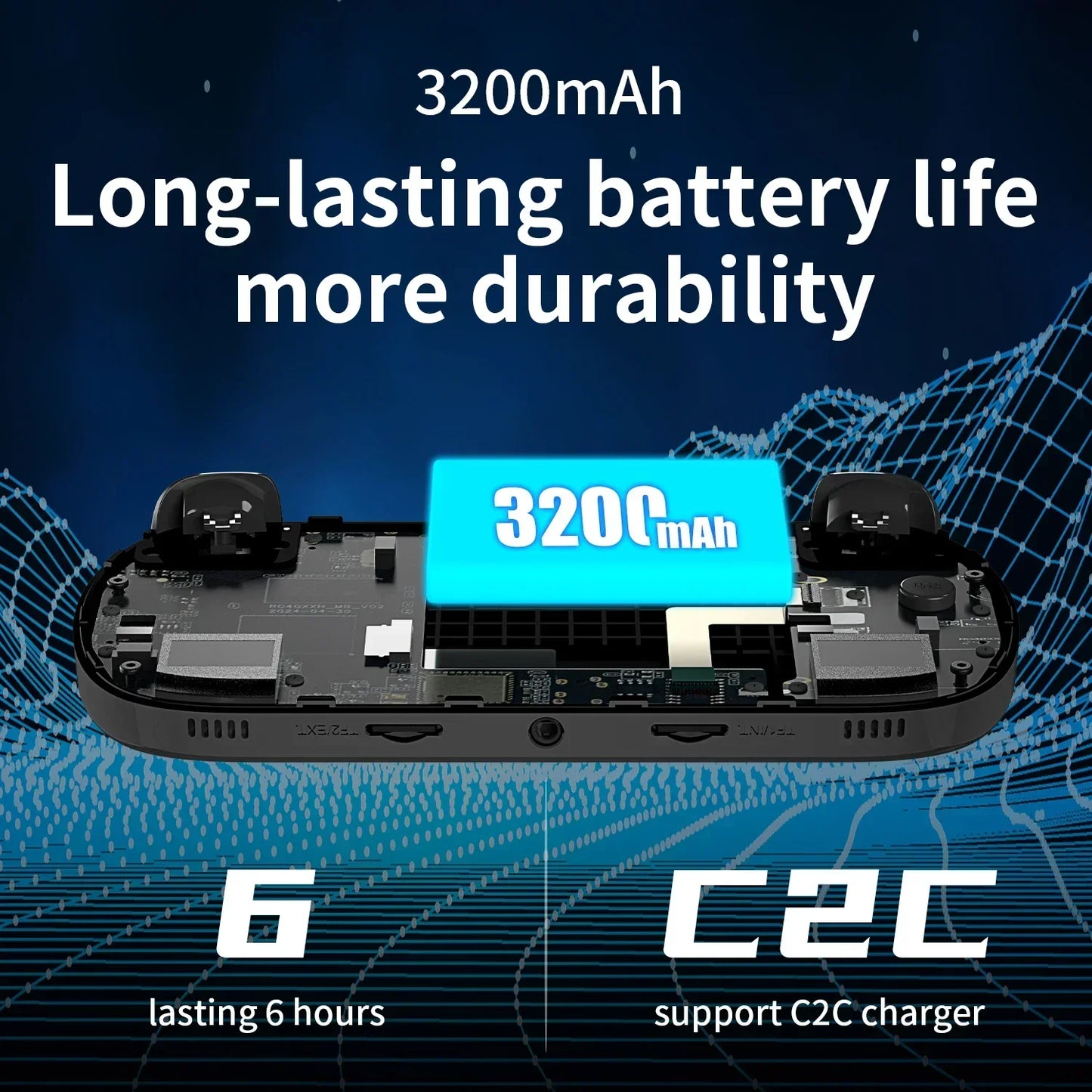 Anbernic RG40XXH Handheld Game Console 4 Inch Screen Linux