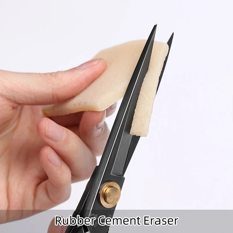 Wuta Professional Leather Cutting Scissors Sharpness