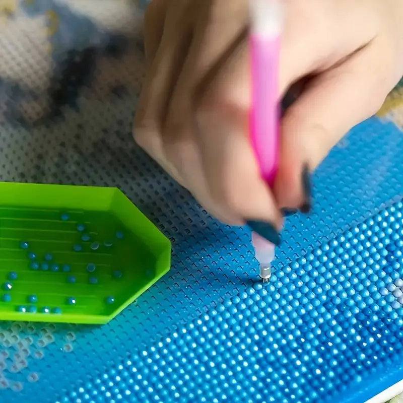 5D DIY Diamond Painting Green Mandala Wall Art Design