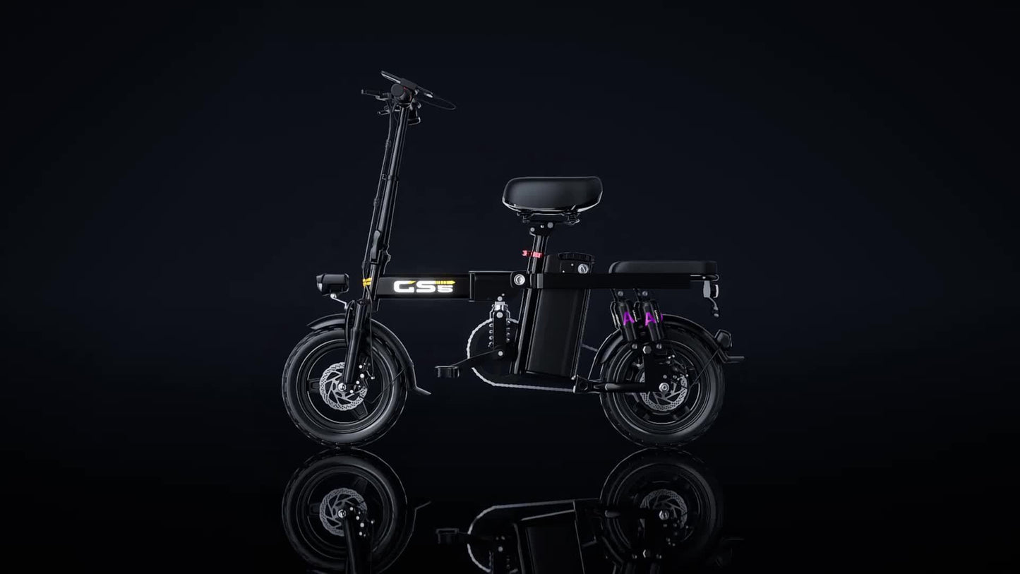 UPlee 740W Electric Bike With 32 Mile Range And Suspension