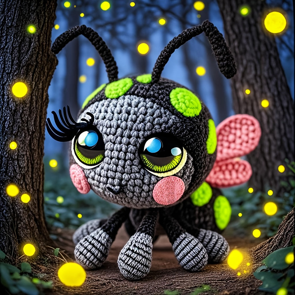 Beginner Crochet Ladybug Kit Amigurumi Diy Instructions